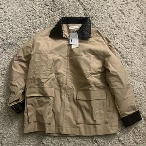 Commense two tones brown jacket